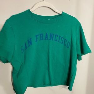 san Francisco crop top